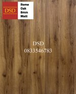 Laminate Flooring in Rome Oak 8mm AC4 Click Wood
